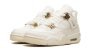 Air Jordan 4 Sail Metallic Gold