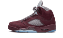 Air Jordan 5 Borgogna