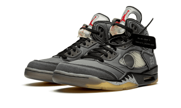 Air Jordan 5 Retro Off-White Black - Image 2