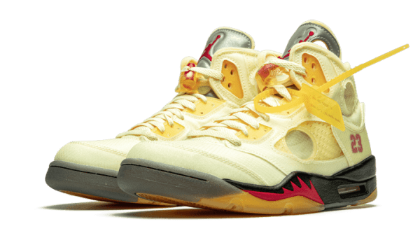 Air Jordan 5 Retro Off-White Sail - Image 2