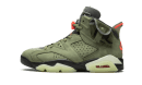 Air Jordan 6 Travis Scott Olive moyen