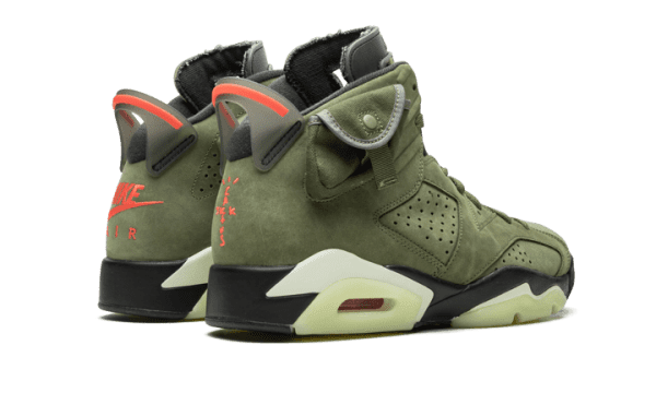 Air Jordan 6 Travis Scott Medium Olive – Image 3