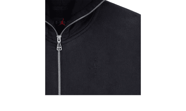 Air Jordan Travis Scott Full Zip Hoodie Black - Image 3