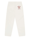 Poage Back Heart Pants White