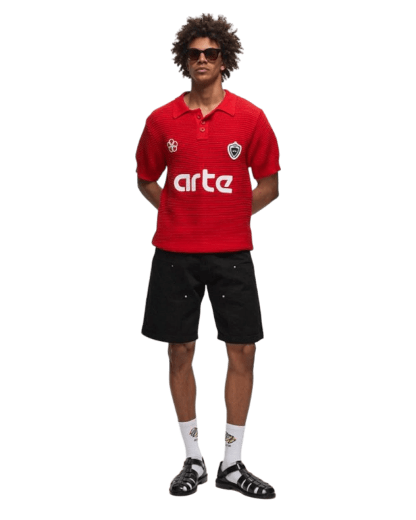Simon Knit Shirt Red