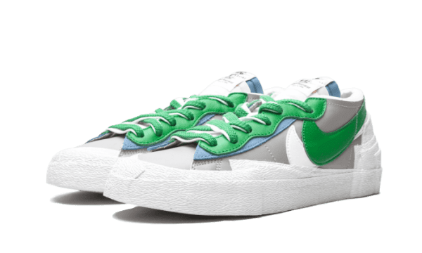 Blazer Low Sacai Medium Grey Classic Green - Imagen 2