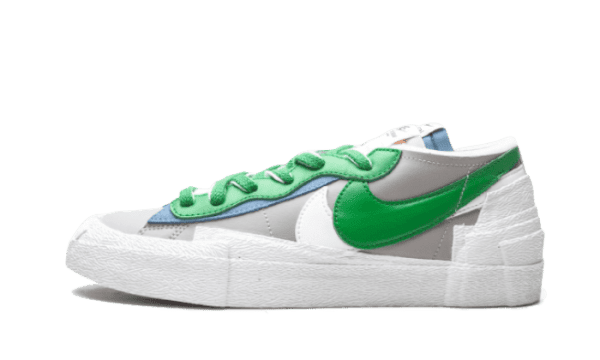 Blazer Low Sacai Gris Medio Verde Clásico