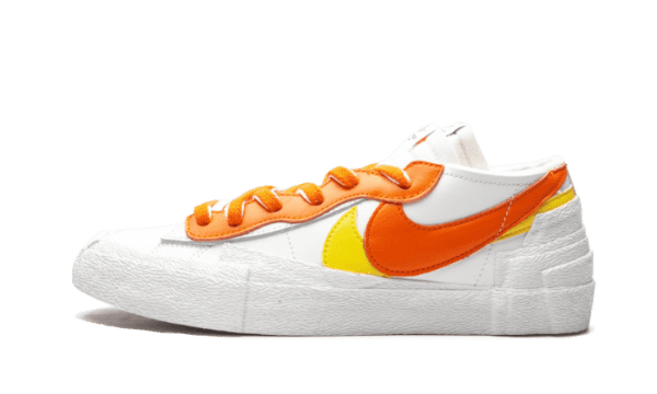 Blazer Low Sacai Bianco Magma Arancione