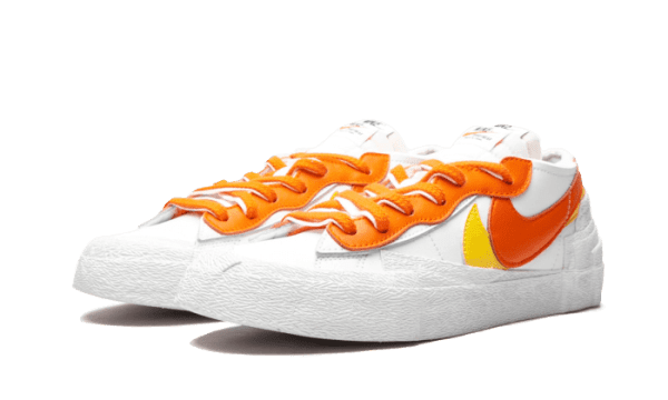 Blazer Low Sacai White Magma Orange - immagine 2