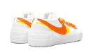 Blazer Low Sacai Bianco Magma Arancione