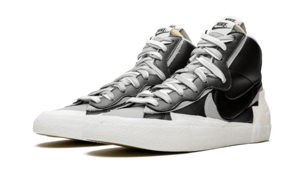 Blazer Mid Sacai Black Grey - Image 2