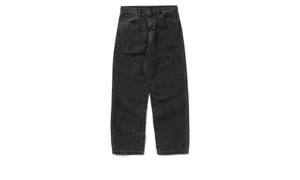 Pantalon Landon noir Heavy Stone Wash