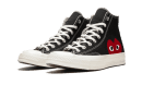 Chuck Taylor All-Star 70s Hi Comme des Garçons PLAY Black