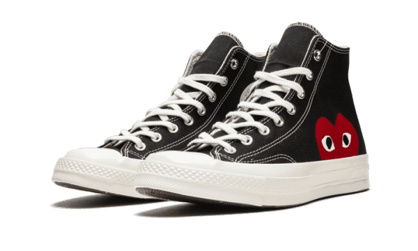 Chuck Taylor All-Star 70s Hi Comme des Garçons PLAY Black - Image 2
