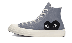 Chuck Taylor All-Star 70s Hi Comme des Garçons PLAY Steel Grey