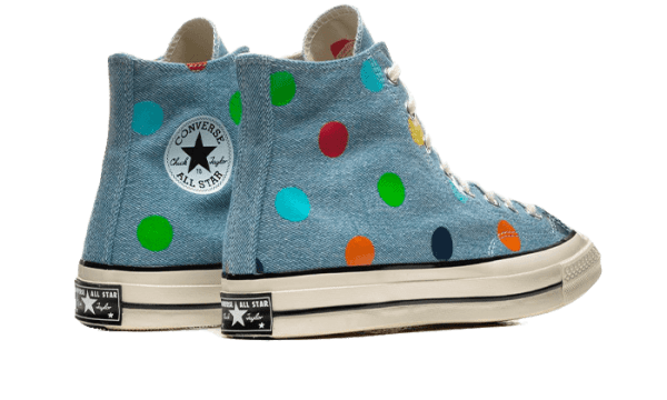 Chuck Taylor All-Star 70s Hi Golf Wang Denim Polka Dots - Image 3