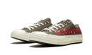 Chuck Taylor All-Star 70s Ox Comme des Garçons PLAY Multi Heart Green