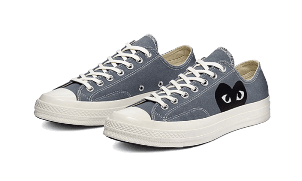 Chuck Taylor All-Star 70s Ox Comme des Garçons PLAY Steel Grey - Image 2