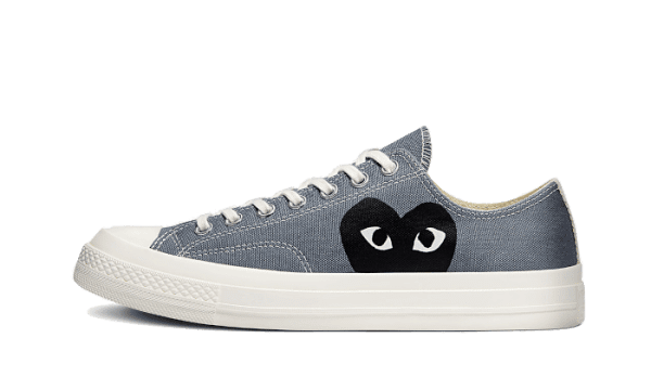 Chuck Taylor All-Star 70s Ox Comme des Garçons PLAY Steel Grey