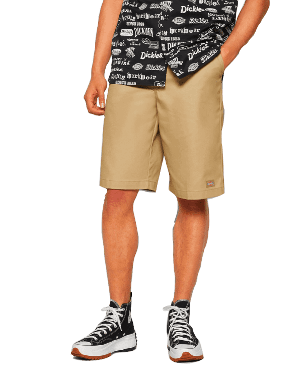Pantaloncini da lavoro À Poche Multiusages Khaki