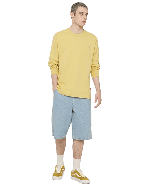 Short Denim Madison Vintage Aged Blue