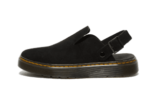 Carlson in pelle scamosciata nera