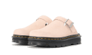Mules Platform Zebzag Powder Pink