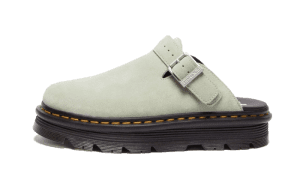 Mules ZebZag Gamuza Verde