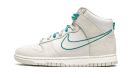 Dunk High Primer Uso Luz Hueso Verde Ruido