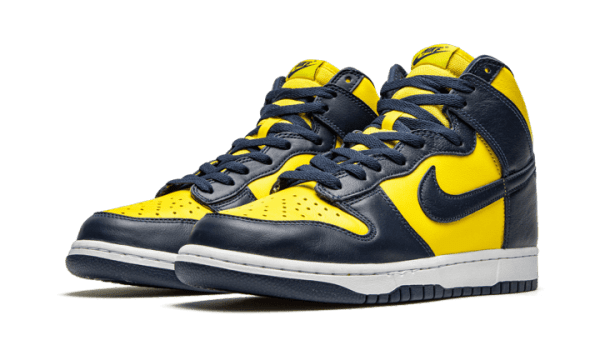 Dunk High Maize & Blue (Michigan) – Image 2