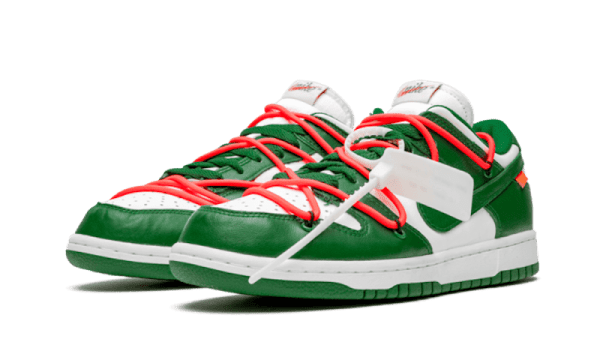 Dunk Low Off-White Pine Green – Image 2