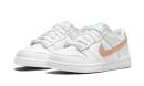Dunk Low White Bone Peach Aqua