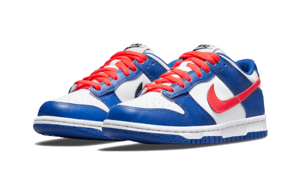 Dunk Low White Royal Red - Image 2