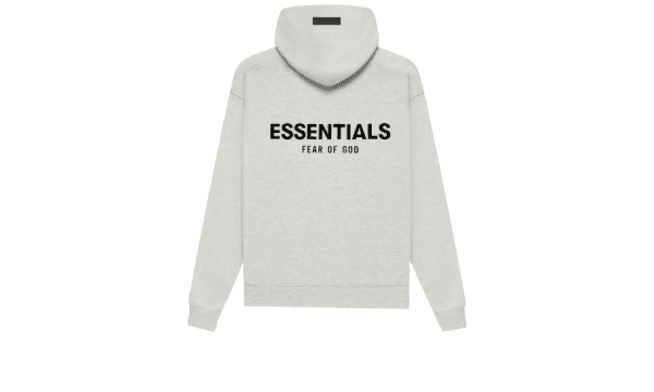 Essentials Hoodie Light Oatmeal – Image 2
