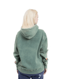 Hoodie Painted Forest Green