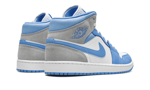 Air Jordan 1 Mid University Blue Grey - Image 3