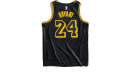 Maglia Los Angeles Lakers Kobe Bryant Black Mamba City