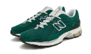 1906R Green Suede Metallic Silver