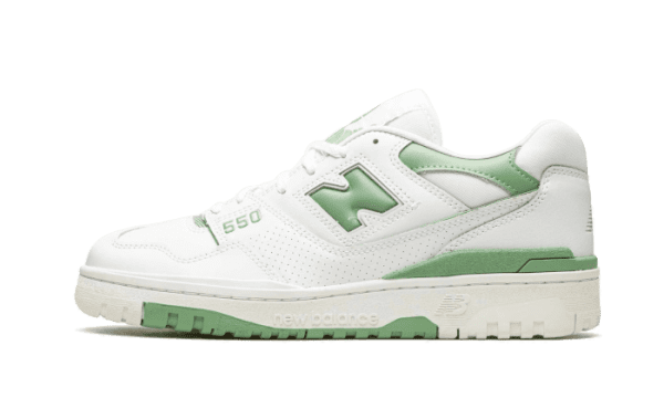 550 White Mint Green