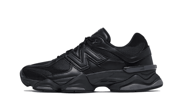 9060 Triple Black Leather