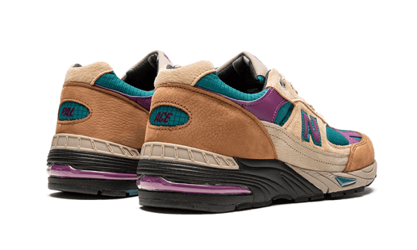 991 Made In UK Palace Brown Teal - Image 3