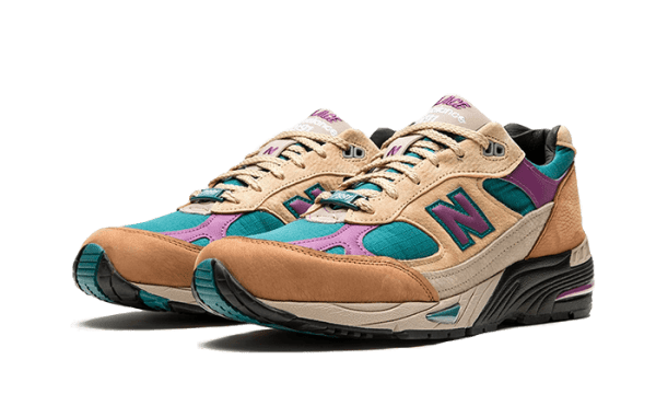 991 Made In UK Palace Brown Teal - Image 2