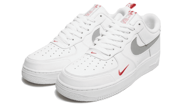 Air Force 1 Low White Red Mini Swoosh - Image 2