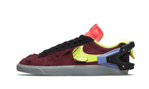 Blazer basso Acronimo Night Maroon