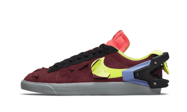 Blazer basso Acronimo Night Maroon