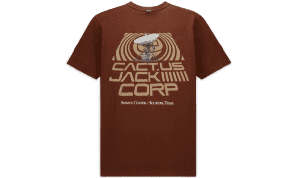 Travis Scott Cact.us Corp BH T-Shirt Brown - immagine 2