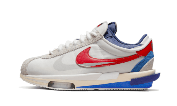 Cortez 4.0 Sacai Bianco Rosso Università Blu