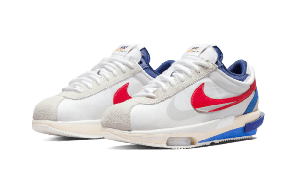 Cortez 4.0 Sacai White University Red Blue - immagine 2