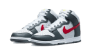 Dunk High Embossed Basketball Grigio Rosso