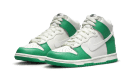 Dunk High White Green